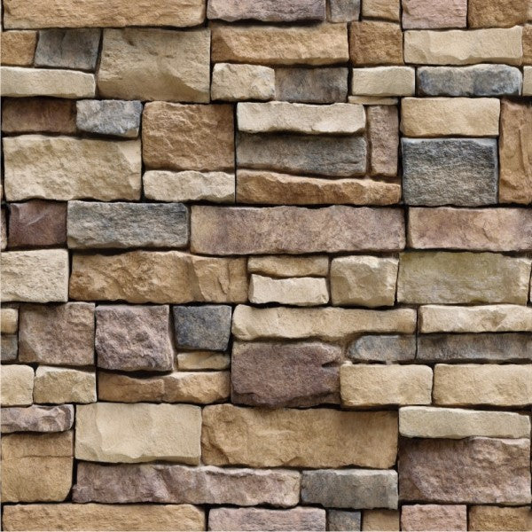 Brown Brick Design Wallpaper