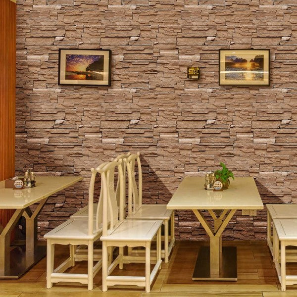 Brown Brick Wallpaper