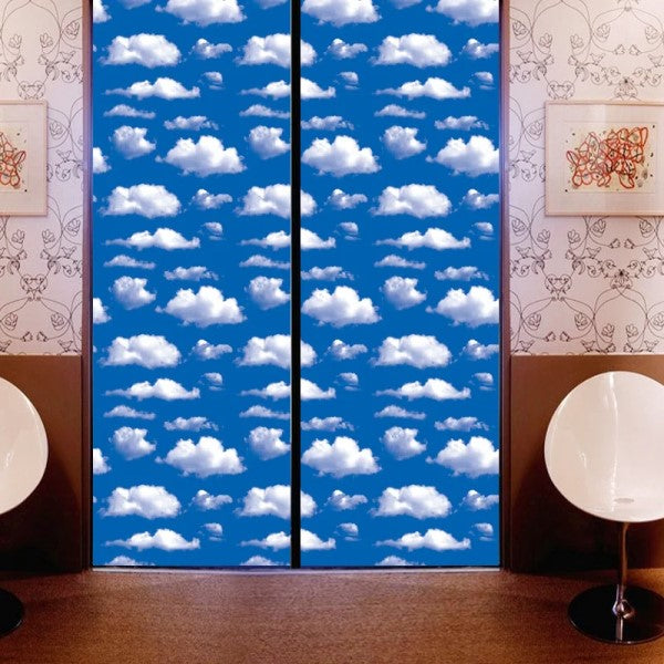 Organic Clouds Peel And Stick Removable Wallpaper  Love vs Design