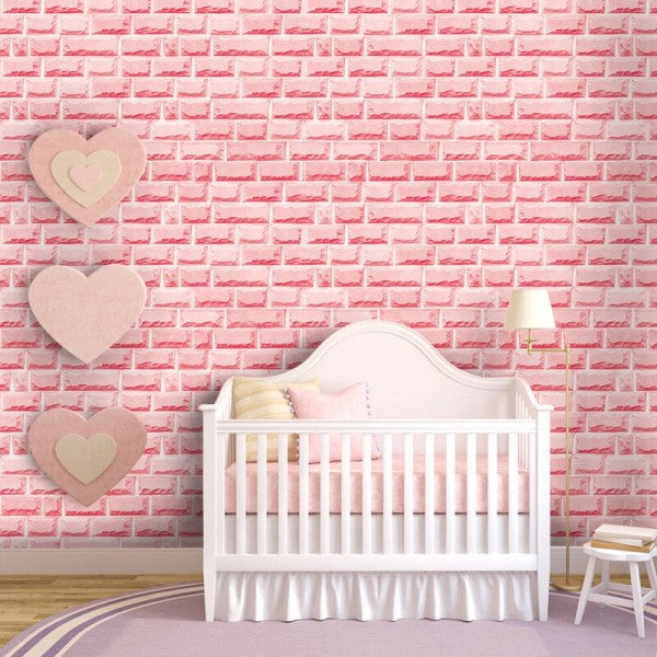 Pink brick wall Stock Photo by just2shutter 27701275