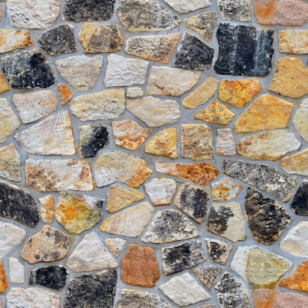 Multicolour Brick Wallpaper