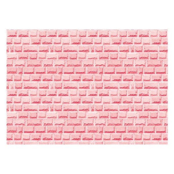 Flipkart SmartBuy 200 cm Pink brick Wallpaper  Selfadhesive and  waterproof wallpaper200CM X45CM Self Adhesive Sticker Price in India   Buy Flipkart SmartBuy 200 cm Pink brick Wallpaper  Selfadhesive and  waterproof